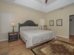 Master Bedroom with King Bed at 28 Shell Ring